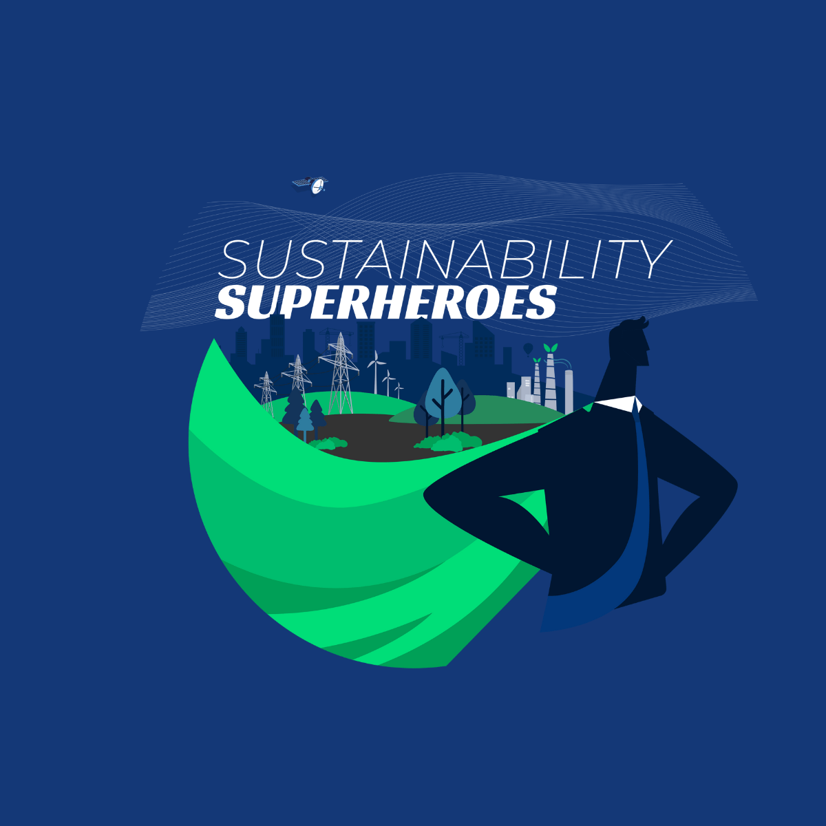 Sustainability Superheroes Logo