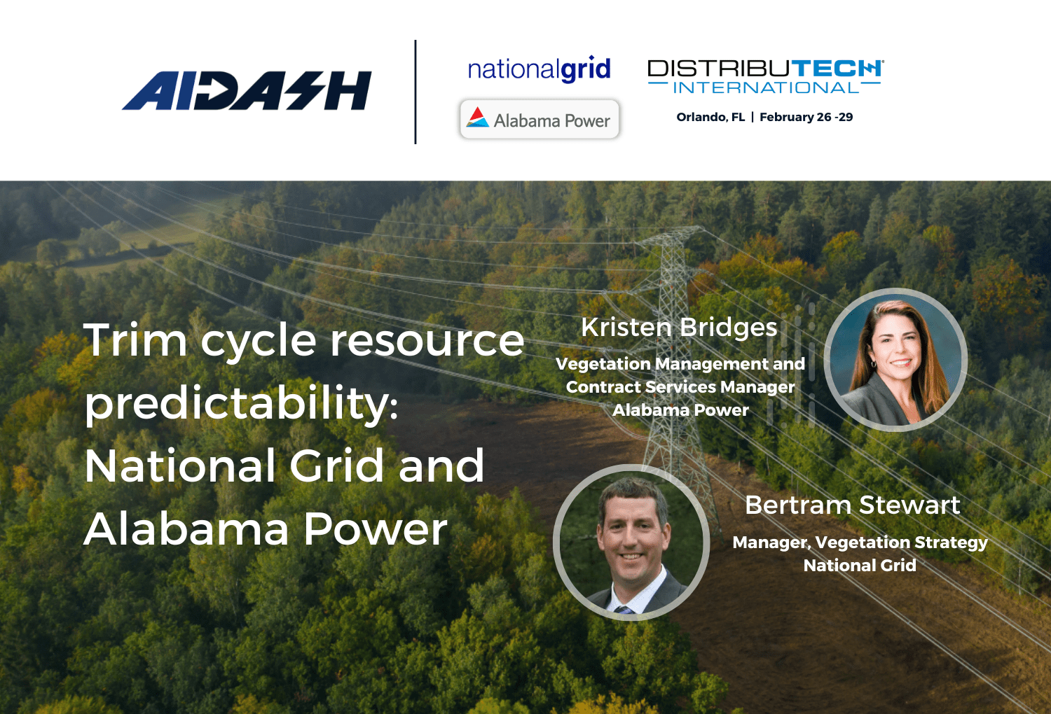 Trim cycle resource predictability: National Grid and Alabama Power at DistribuTECH 2024