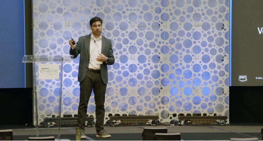 Marco Masciola, Senior Partner Solutions Architect, AWS at AiDASH Evolve 2024