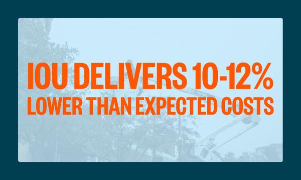 How a large IOU achieved lower vegetation trimming costs using detailed contractor bid packets
